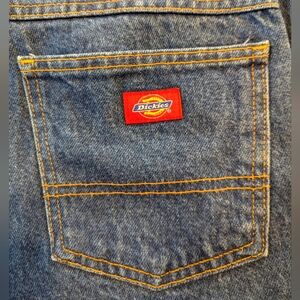 Men's Dickies Work Blue Jeans Size 38 x 32